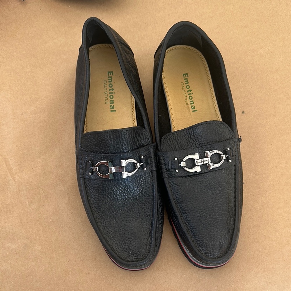 Men's Black Loafers